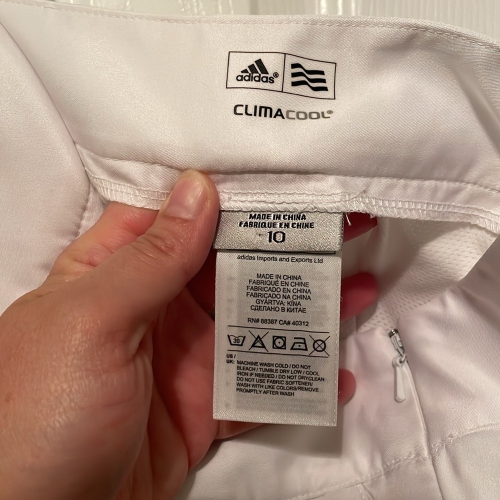 Adidas climacool athletic tennis skirt skort. Size 10. - Picture 4 of 5